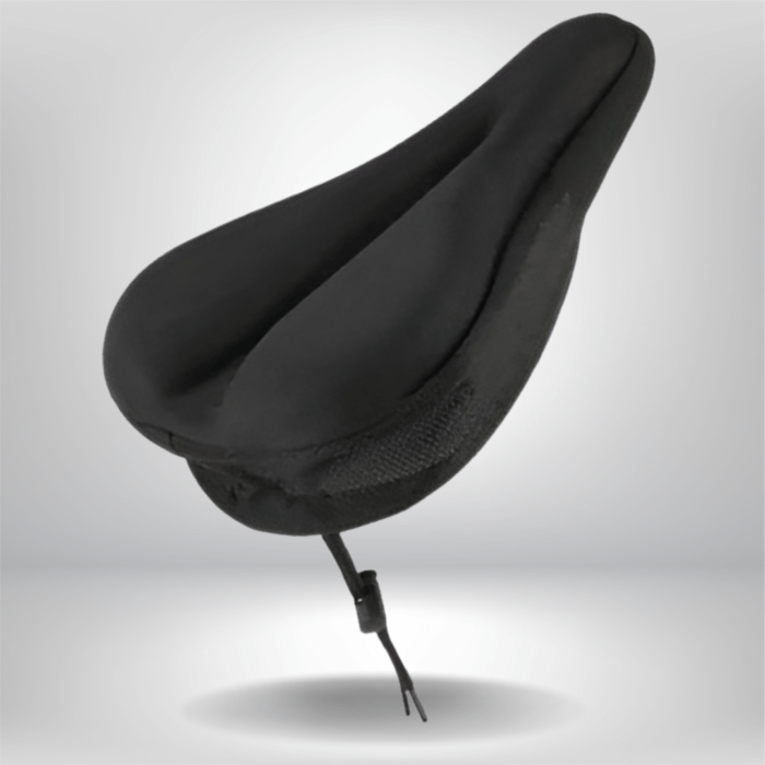 Funda Cubre Asiento Bicicleta Gel Negro - Imagen 4