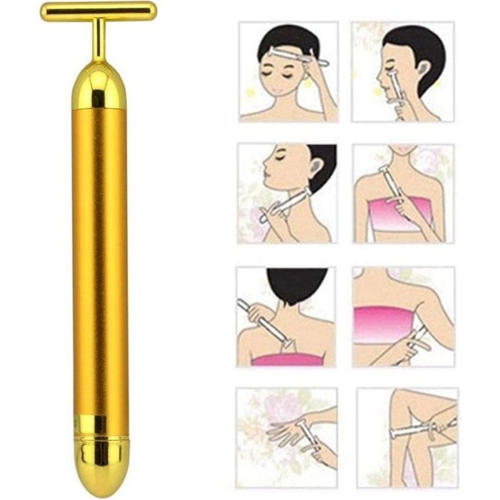 "barra en t masajeadora facial"