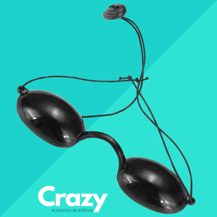 "lentes ciegos de protección crazy"