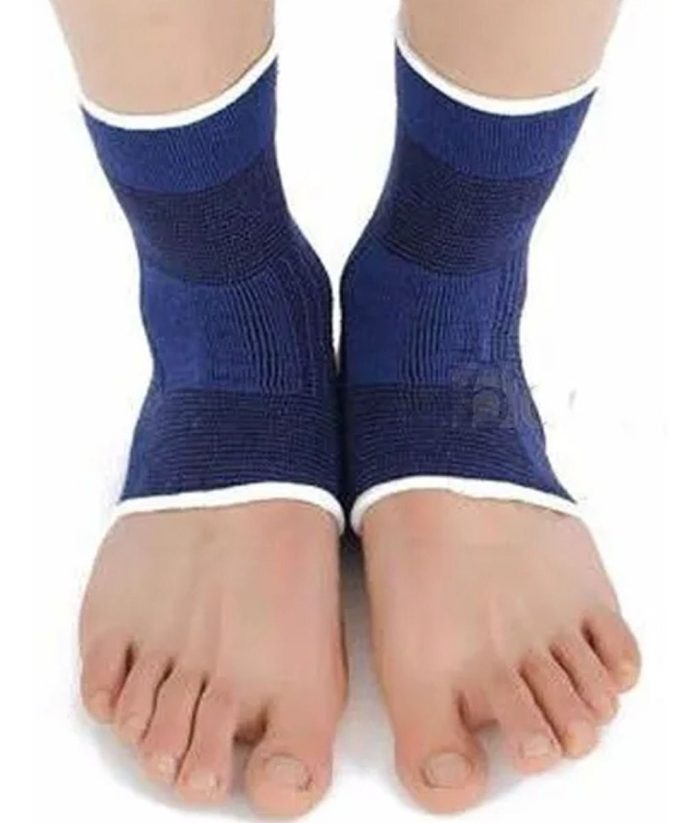 Tobillera Elastica Compresion Esguince Tendinitis Par Crazy - Imagen 2