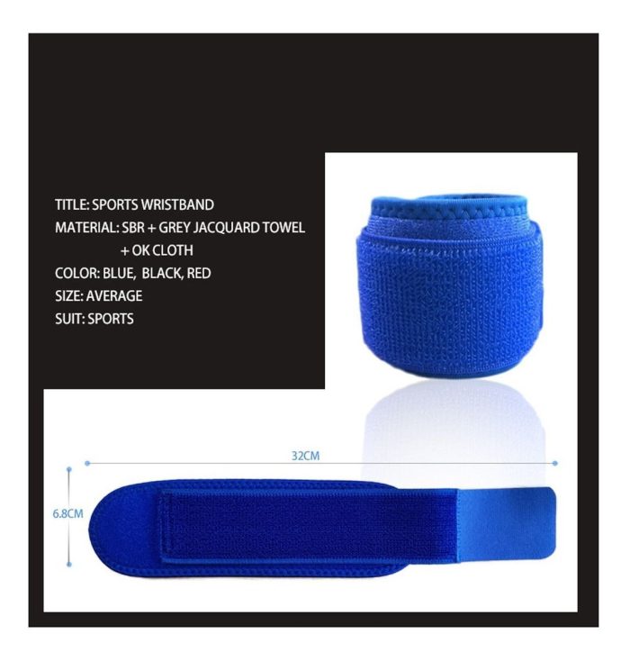 Muñequera Deportiva Unisex En Neopreno Par - Imagen 4