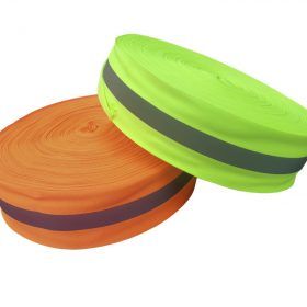 Cinta Reflectiva Textil Fluo Para Costura 5 Cm 10 mts