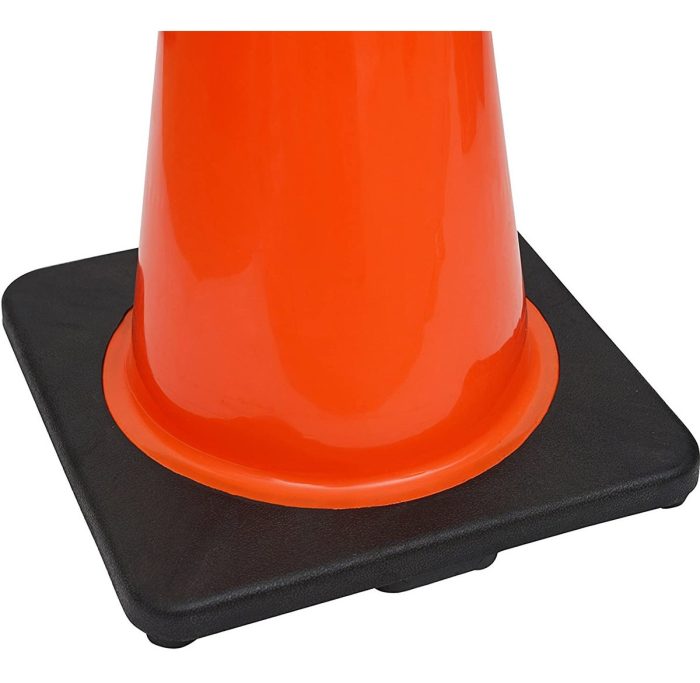 Cono Reflectivo Vial 70cm Flexible + Base Seguridad - Imagen 3