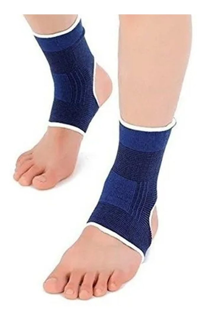 Tobillera Elastica Compresion Esguince Tendinitis Par Crazy - Imagen 3