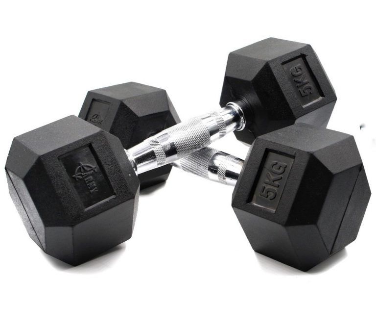 Mancuerna Hexagonal 12.5Kg Hierro Cromado - Imagen 4