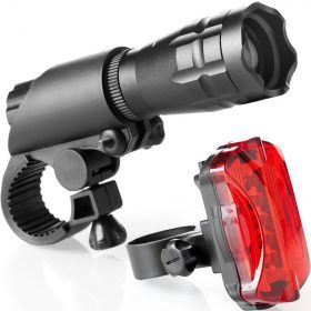 Luz Led Para Bicicleta Foco Cree 300 LM Kit