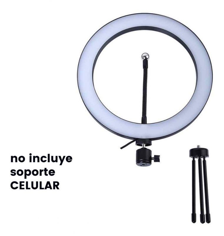 Tripode Base Regulable 360º De Mesa Ring Fill Light Crazyfit - Imagen 2