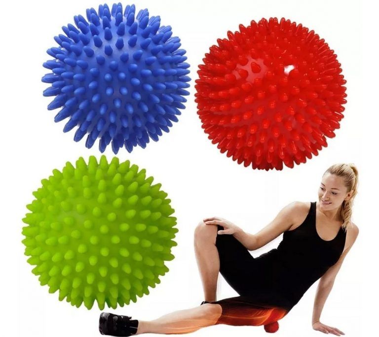 "mini pelota para ejercicios 9 cm"
