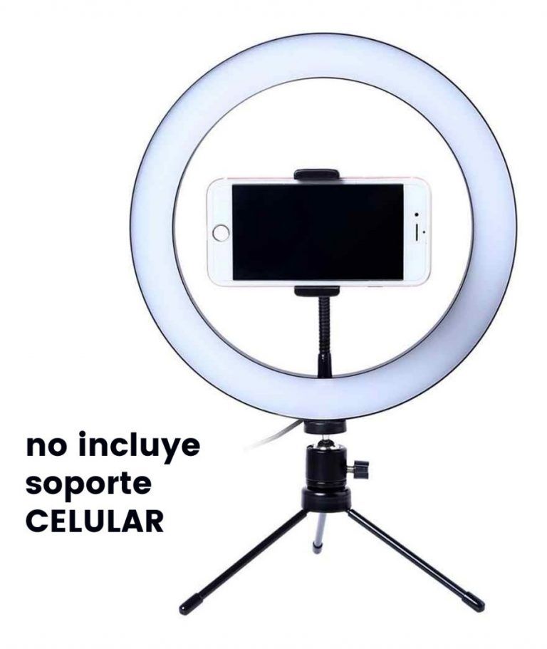 Tripode Base Regulable 360º De Mesa Ring Fill Light Crazyfit - Imagen 4