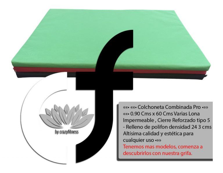 Colchoneta Ejercicios 0.90 X 60x3cms Gimnasia Yoga Funcional - Imagen 6