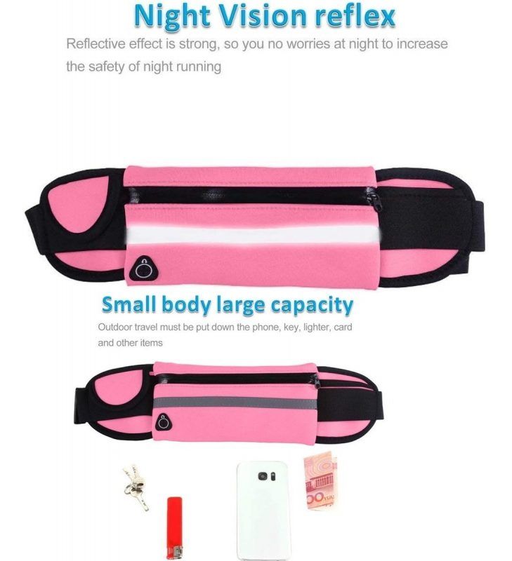 Riñonera Cinturón Elástica Ajustable Para Running - Imagen 9