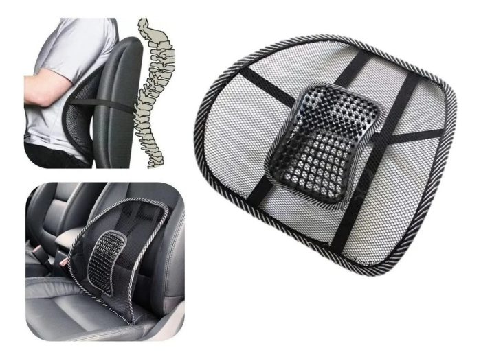 Respaldo Lumbar Ortopédico Viscoelástico Sillas Auto Hogar - Imagen 4