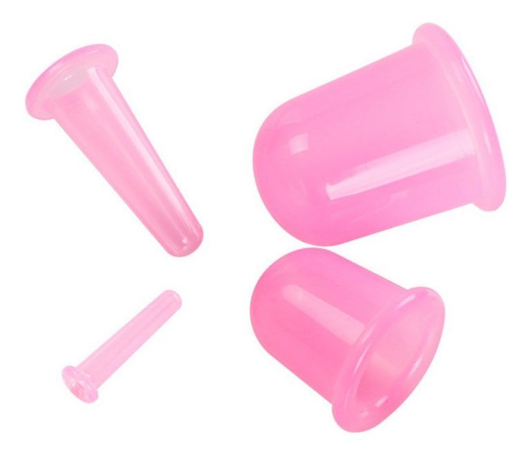 Set 04 Ventosas Chinas Copas Silicona Facial - Imagen 4