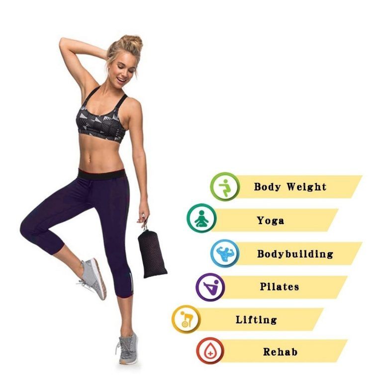 Mini Banda Circular Tela Yoga Pilates Irrompible - Imagen 6