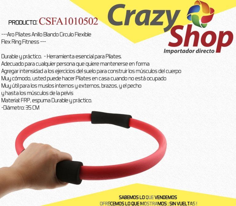 Aro Pilates 37 Cms Anillo Blando Circulo Flexible Flex Ring - Imagen 3