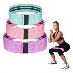 Mini Banda Circular Tela Yoga Pilates Irrompible