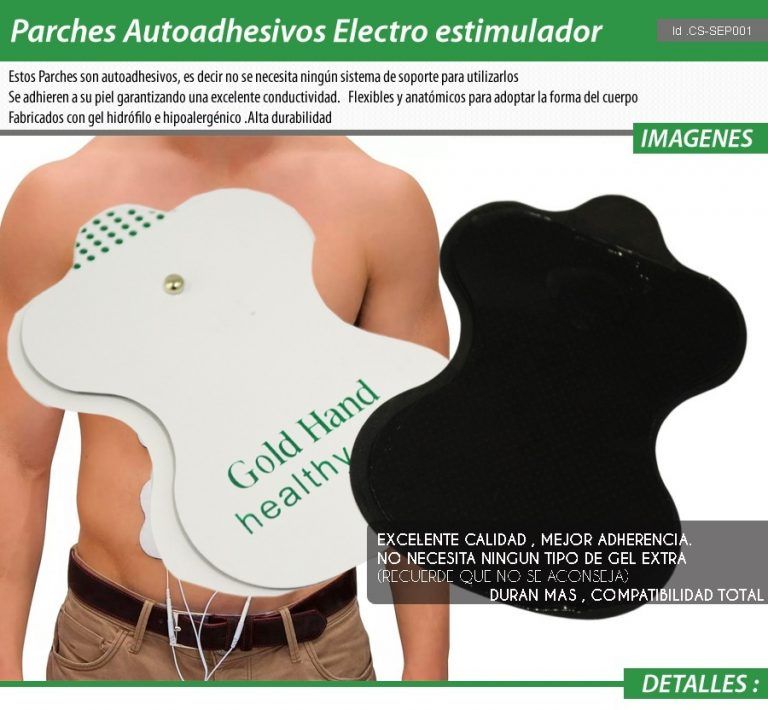 Parche Para Electrodos Autoadhesivos Par - Imagen 2