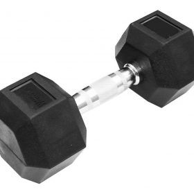 Mancuerna Hexagonal 12.5Kg Hierro Cromado
