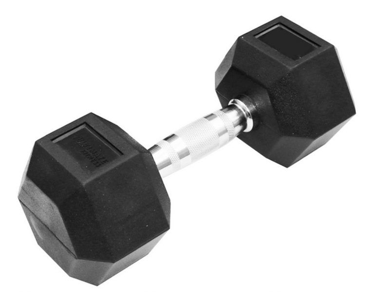 Mancuerna Hexagonal 2.5Kg Hierro Cromado - Imagen 2