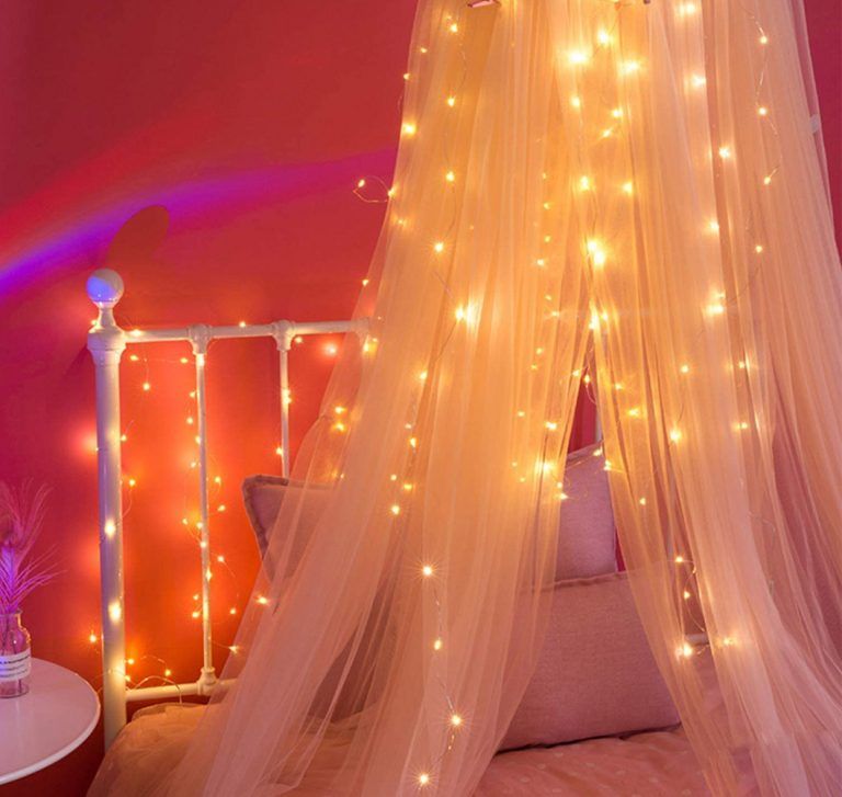 Cortina Led 3x3mts 300 Leds En Alambre De Cobre - Imagen 4
