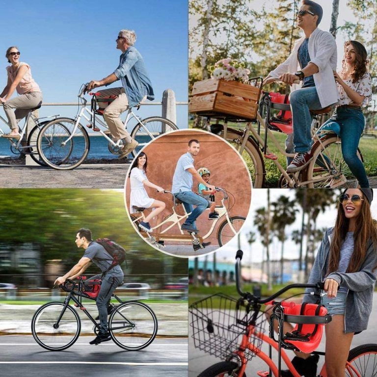 Silla De Bicicleta Para Bebes Asiento Frontal - Imagen 3