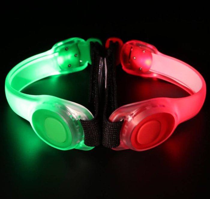Brazalete Running Led Silicona Reflectivo - Imagen 3