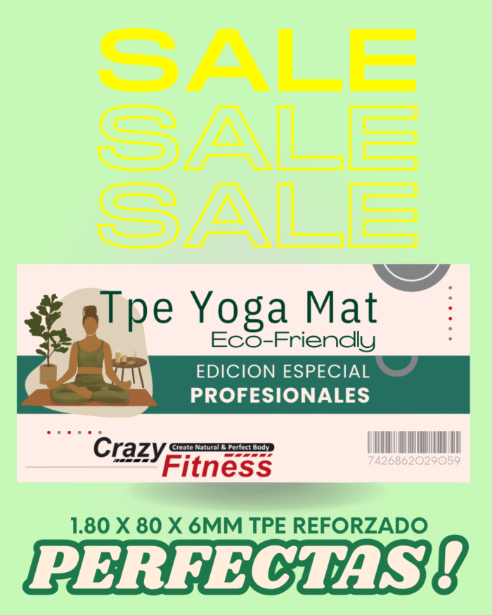 Colchoneta Yoga Mat Tpe 180 x 61 x06mm - Imagen 2