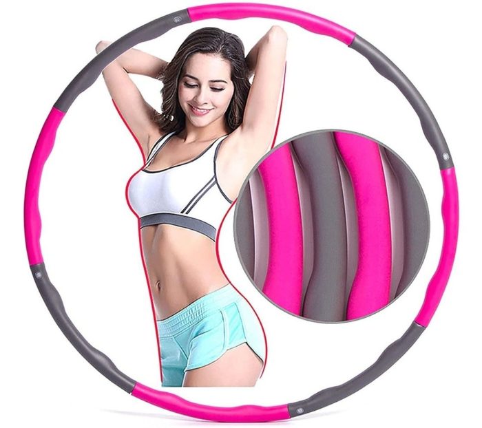 Aro Hula Hoop Desmontable 70cms Para Adultos - Imagen 2