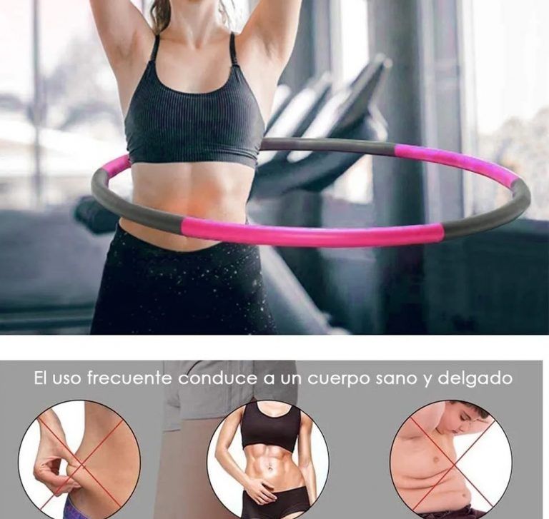 Aro Hula Hoop Desmontable 70cms Para Adultos - Imagen 6