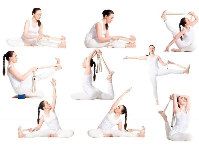 Correa Yoga Tipo Cinta Con Hebilla - Imagen 14