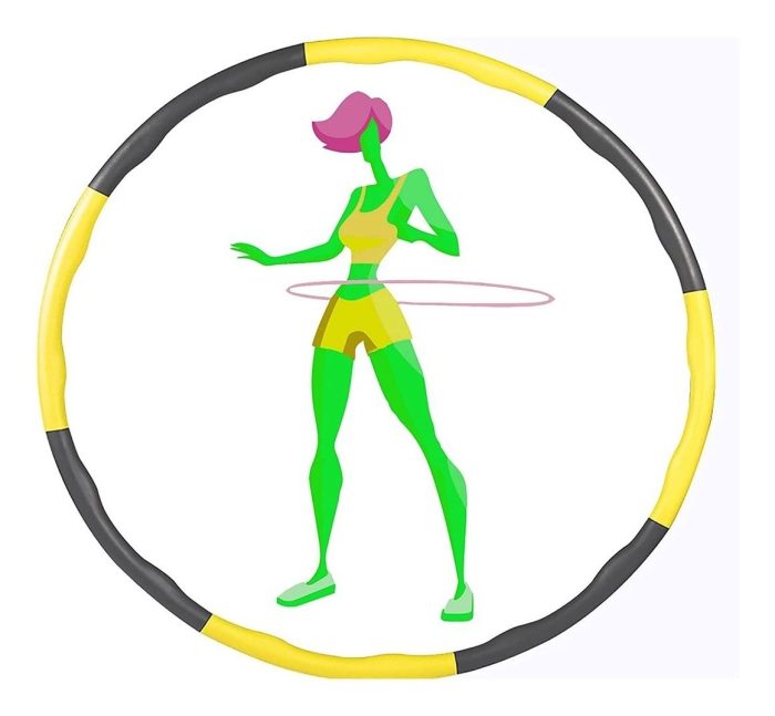 Aro Hula Hoop Desmontable 70cms Para Adultos - Imagen 3