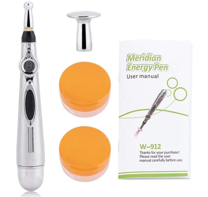 Lápiz Electroestimulador Acupuntor Masajeador - Imagen 4