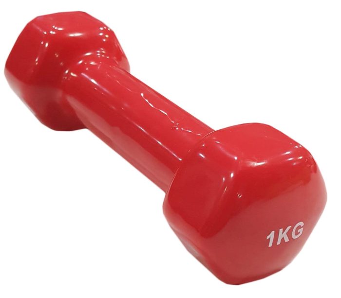 Mancuerna Hierro 1Kg Revestida En Vinilo - Imagen 5