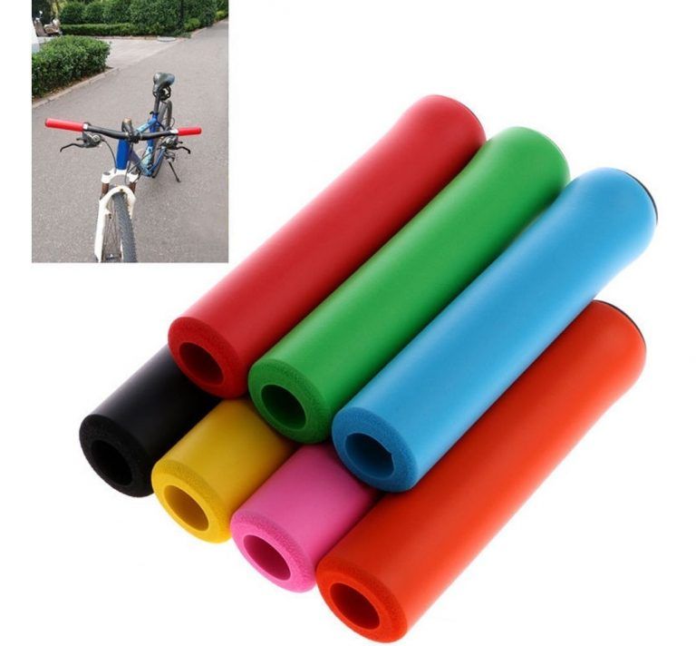 Puño Silicona Para Manillar De Bicicleta Liso - Imagen 9
