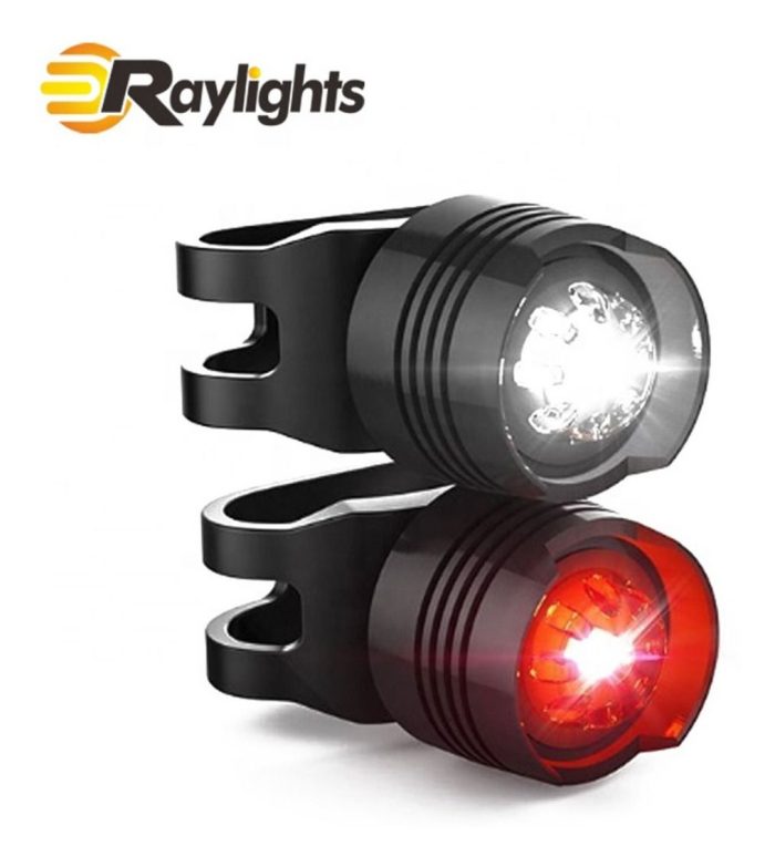 Luz Led Para Bicicleta En Aluminio Unidad - Imagen 4