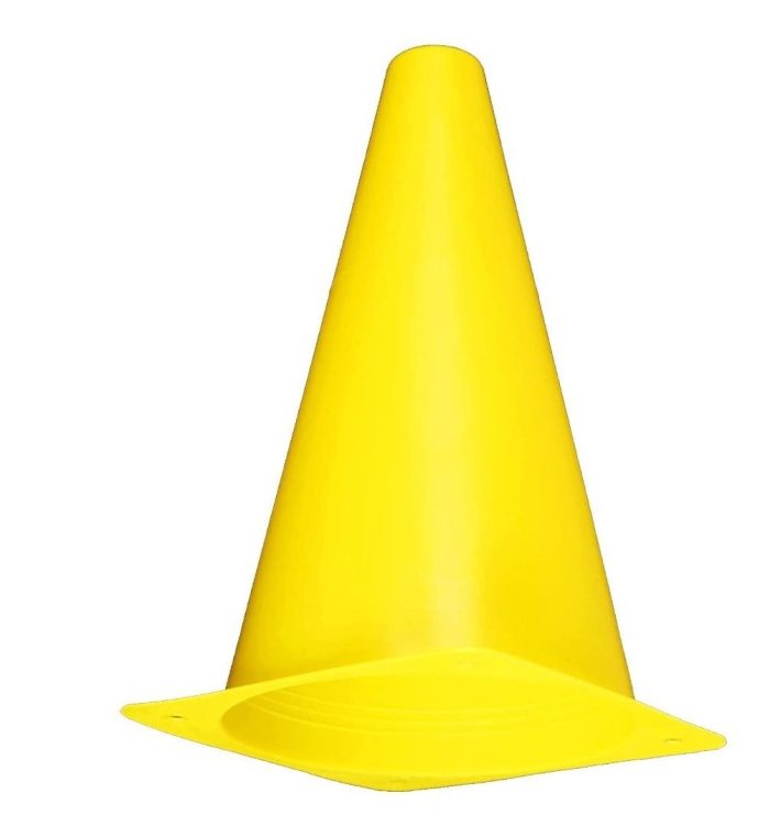 Cono Entrenamiento 22 cm Liso Con Base - Imagen 2