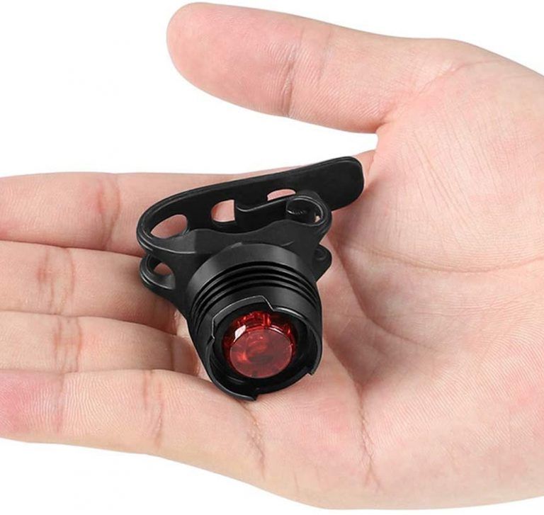 Luz Led Para Bicicleta En Aluminio Unidad - Imagen 2