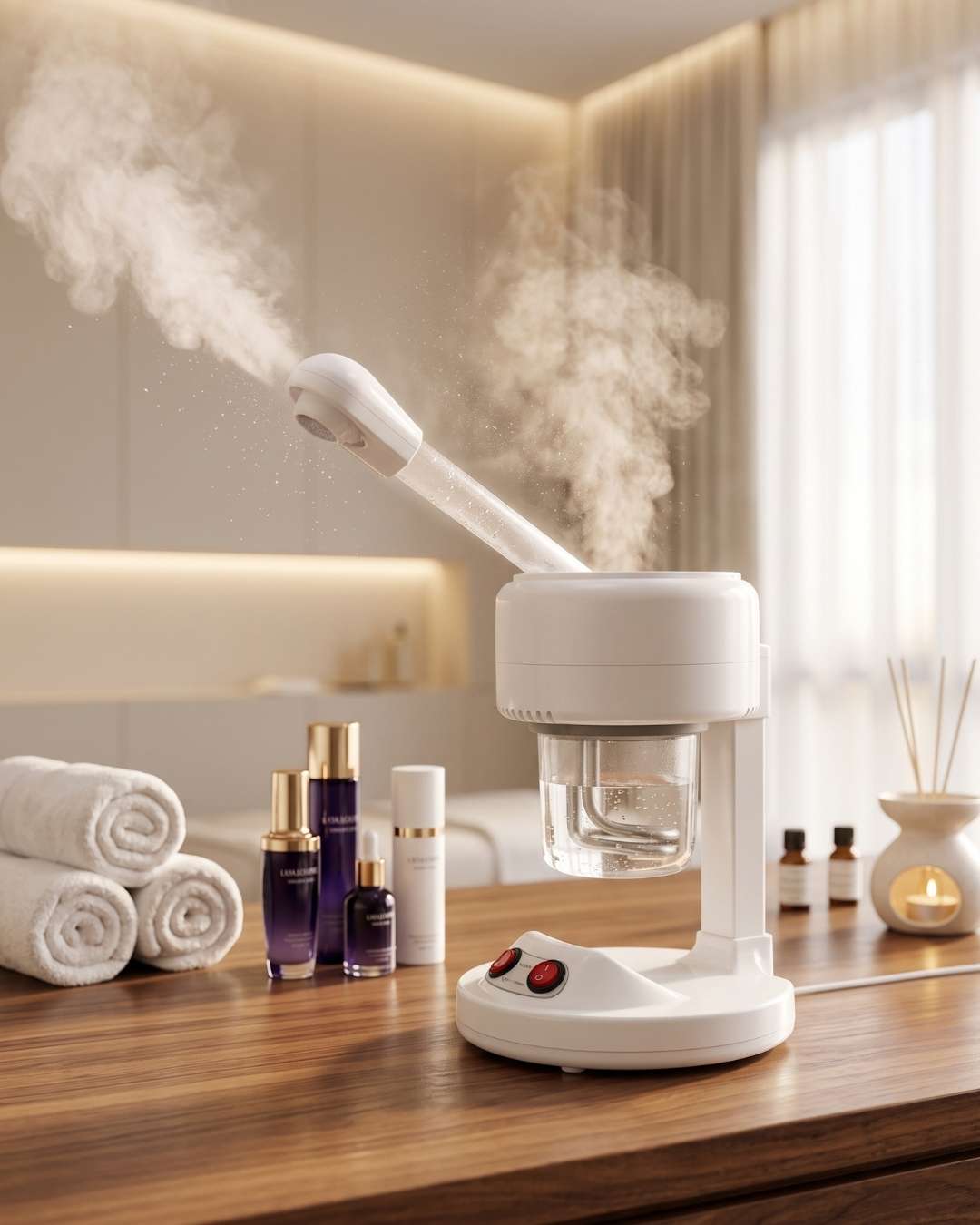 Vaporizador Ozono Facial Ion Aromaterapia