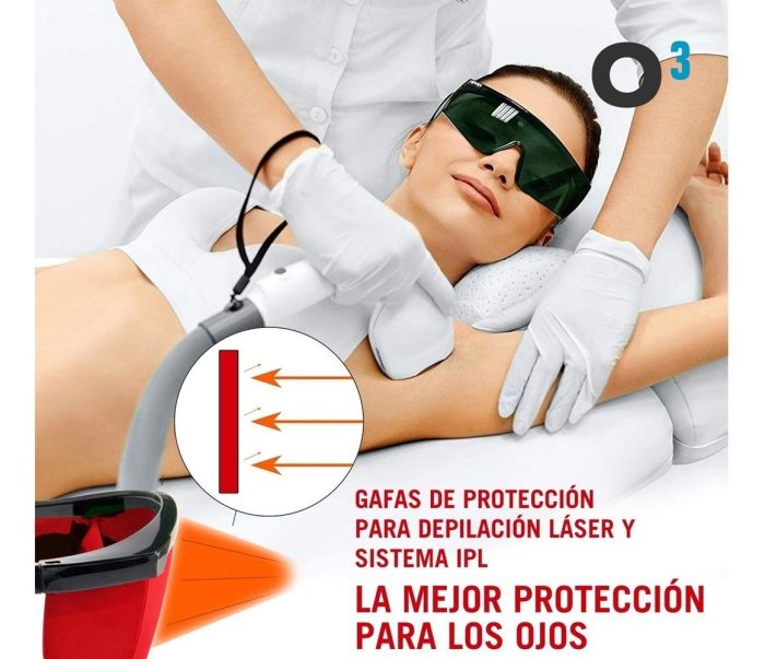 Lente Anteojo Para Depilación Laser Hpl Ipl Luz P. - Imagen 3