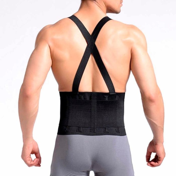 Faja Lumbar Varilla Reforzada Trabajo Y Deportes - Imagen 5