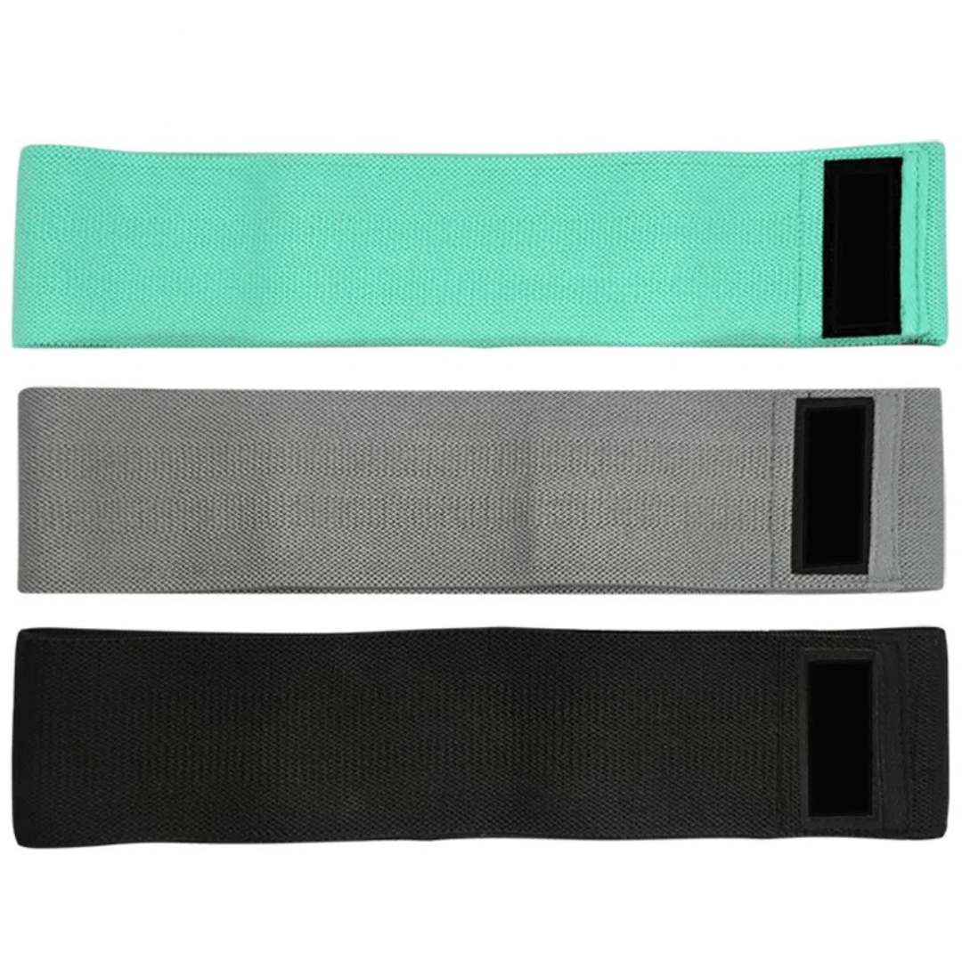 Mini Banda Circular Tela Yoga Pilates Set x 3Unid.