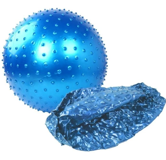 Pelota Pilates 22cms Pinchos Brillo Anti Explosión - Imagen 3