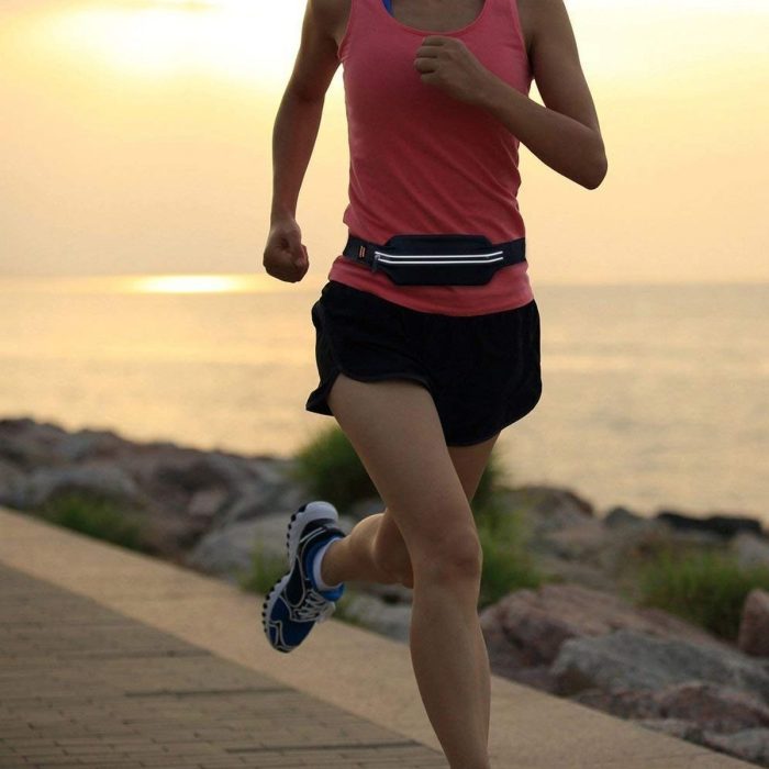 Riñonera Cinturón Elástica Ajustable Para Running - Imagen 6