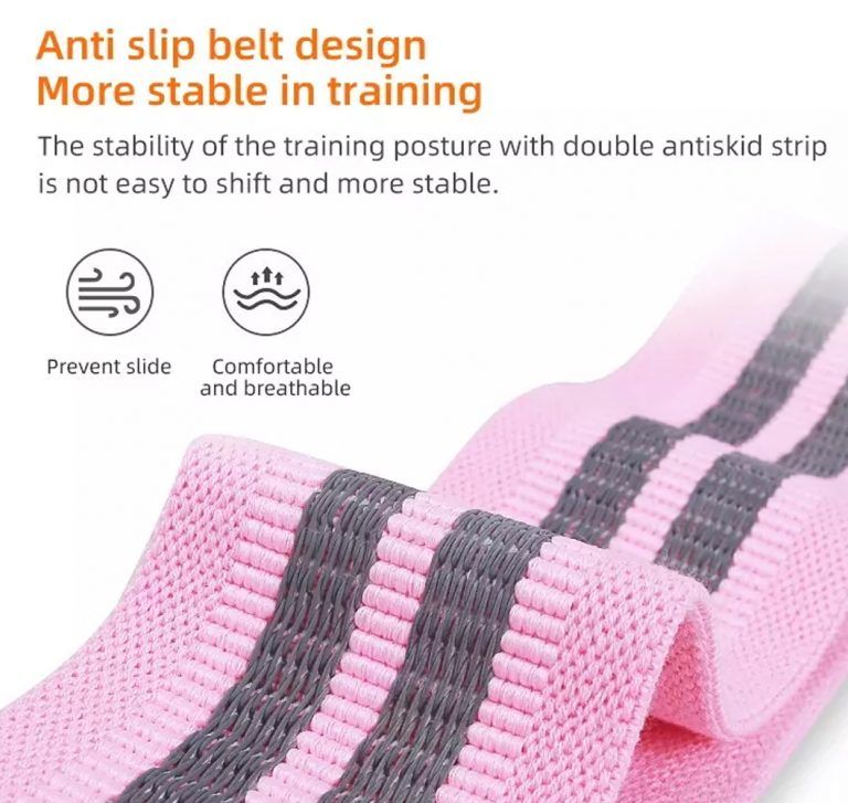Mini Banda Circular Tela Yoga Pilates Set x 3Unid. - Imagen 2