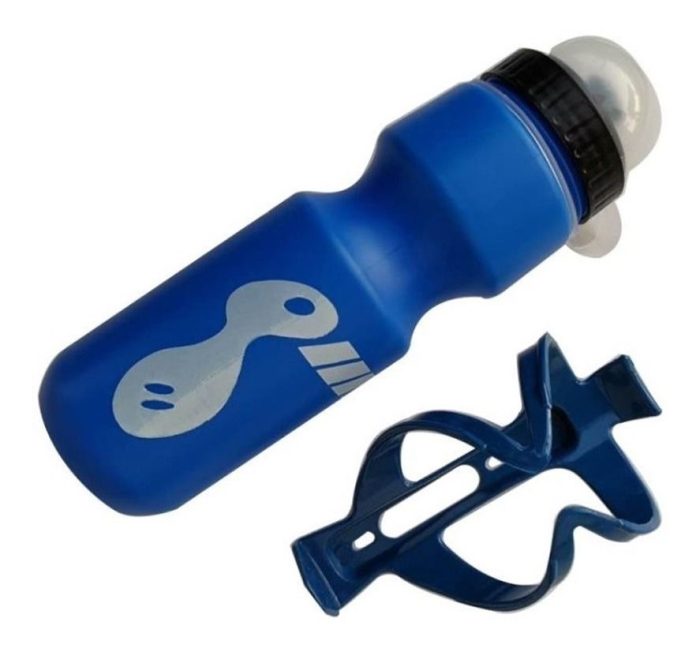 Botella Ciclismo 750Ml Con Soporte Para Cuadro - Imagen 4