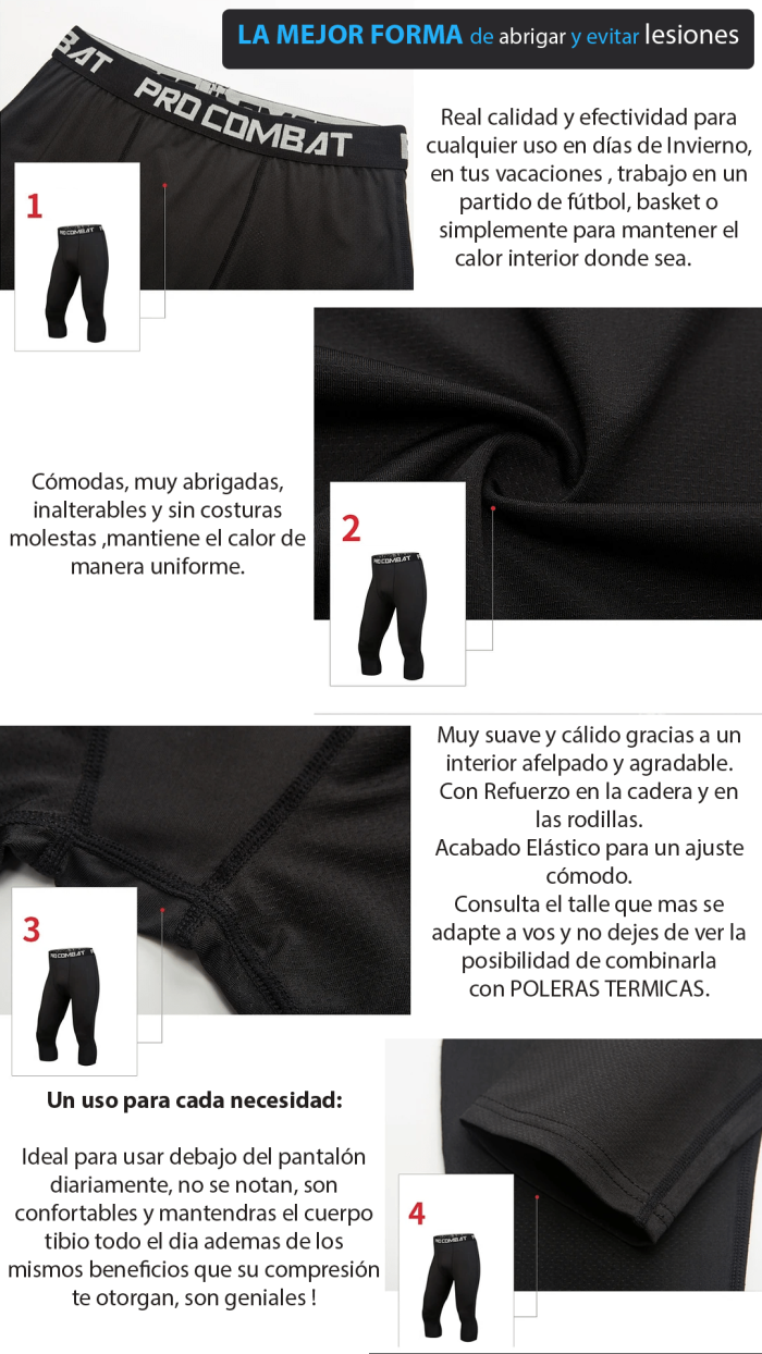 "tremenda calza térmica"