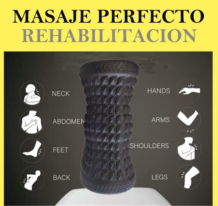 Rodillo Para Manos Y Pies Mini 17cms Masajeador - Imagen 4