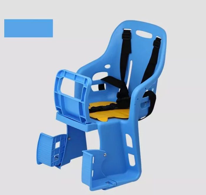 Silla De Bicicleta Para Niños Trasera Con Cinturón - Imagen 8