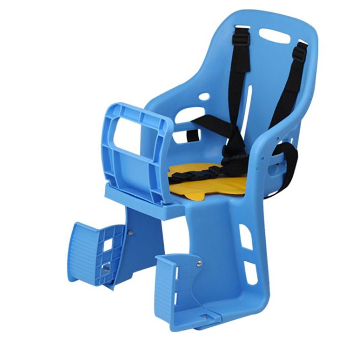 Silla De Bicicleta Para Niños Trasera Con Cinturón - Imagen 2