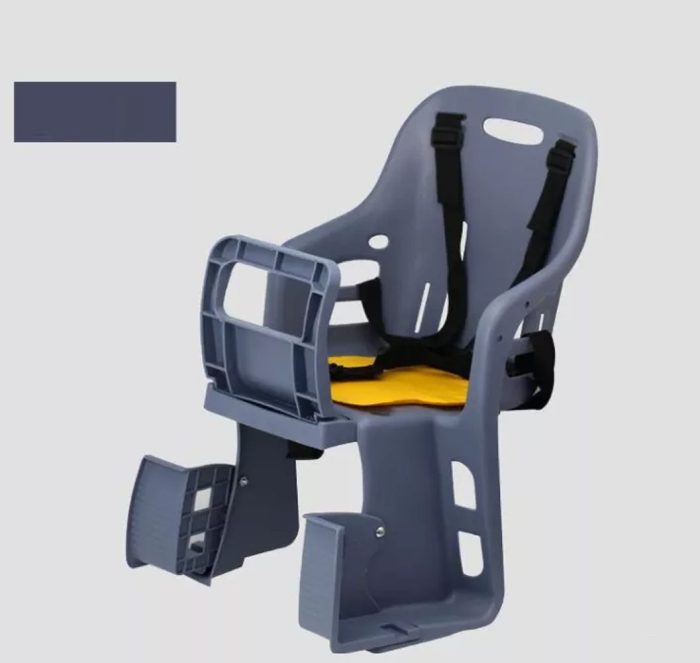 Silla De Bicicleta Para Niños Trasera Con Cinturón - Imagen 7